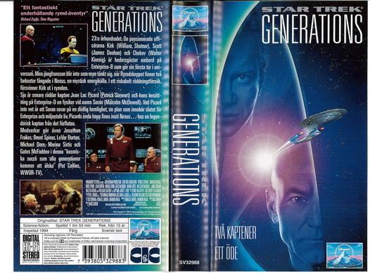 STAR TREK:GENERATIONS (VHS)