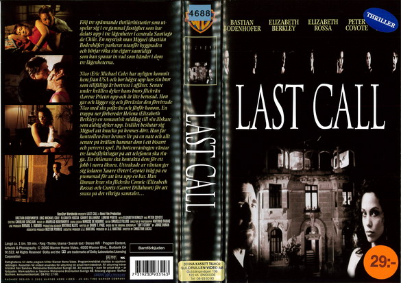 LAST CALL (VHS)