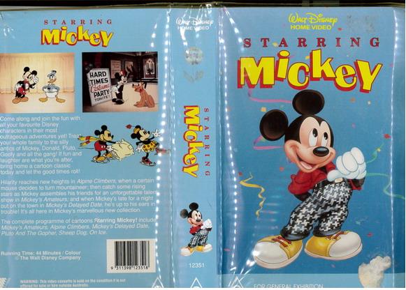 STARRING MICKEY (VHS) AUS