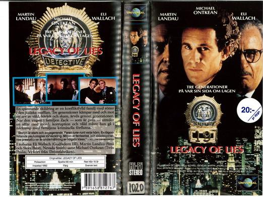 LEGACY OF LIES (VHS)