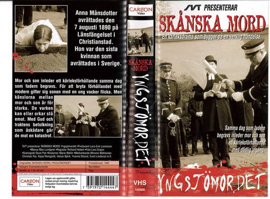 SKÅNSKA MORD - YNGSJÖMORDET (VHS)