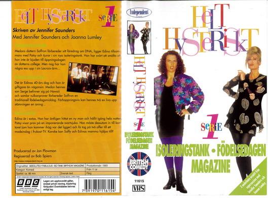 HELT HYSTERISKT 1 INSOLERINGSTANK....(VHS) ny