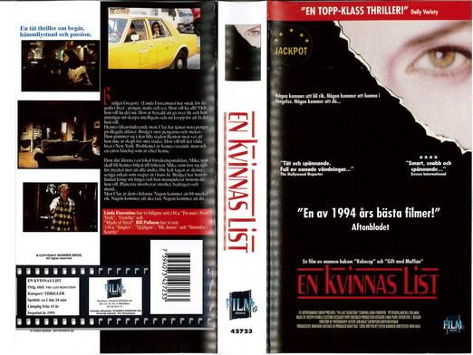 EN KVINNAS LIST (VHS)
