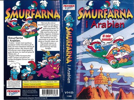 SMURFARNA I ARABIEN(VHS)