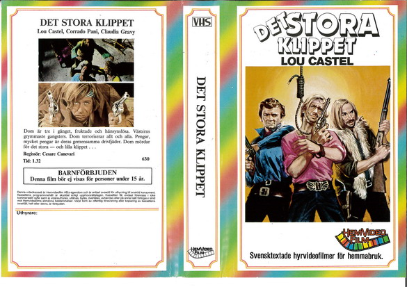 630 DET STORA KLIPPET (VHS)