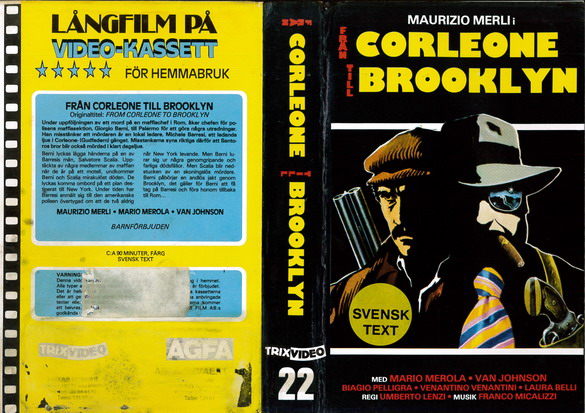 22 FRÅN CORLEONE TILL BROOKLYN (VHS)