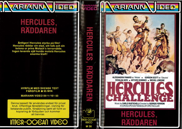 M 36 Hercules, Räddaren (VHS)