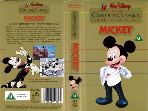MICKEY  (VHS) UK
