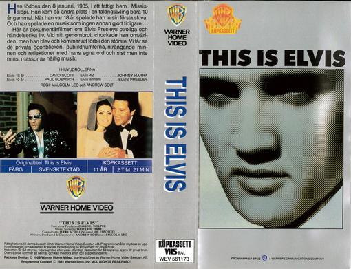 THIS IS ELVIS (VHS)
