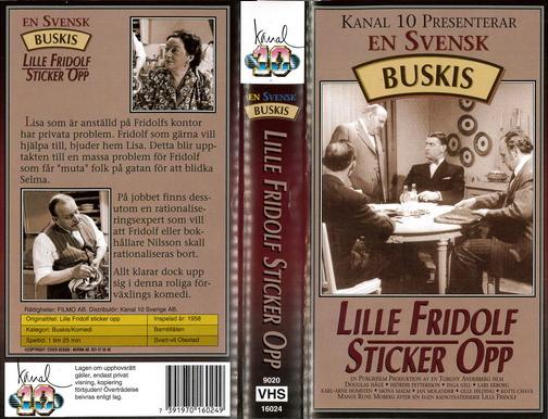 LILLE FRIDOLF STICKER OPP  (VHS)