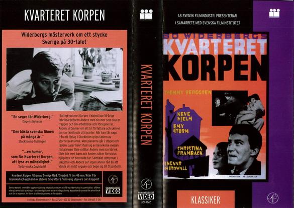 KVARTERET KORPEN (VHS)