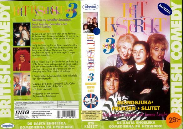 HELT HYSTERISKT 3 AVUNDSJUKA   (VHS)
