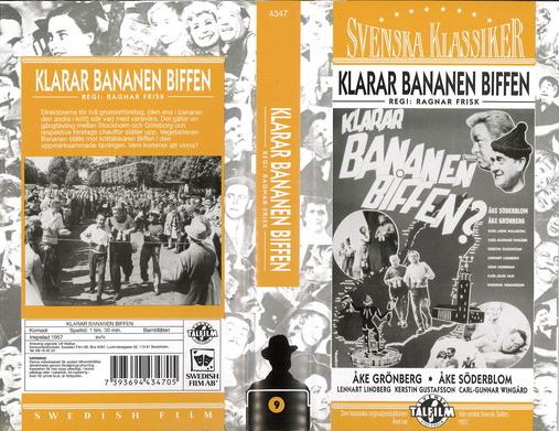 09 KLARAR BANANEN BIFFEN (VHS)