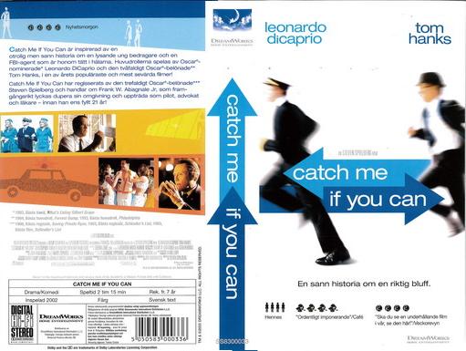 CATCH ME IF YOU CAN (VHS)