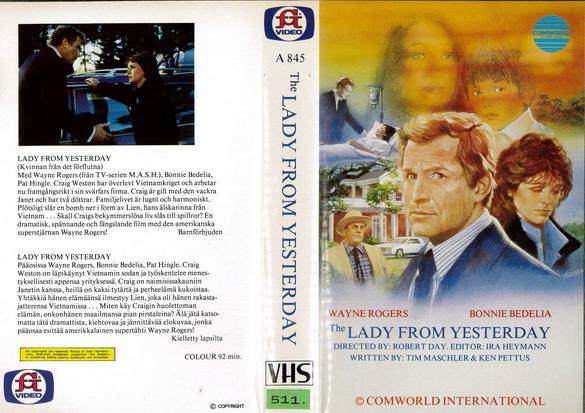 LADY FROM YESTERDAY (Vhs-Omslag)