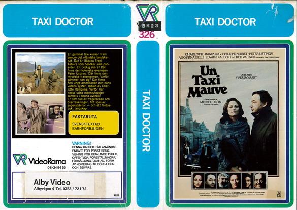 326 TAXI DOCTOR (VHS)