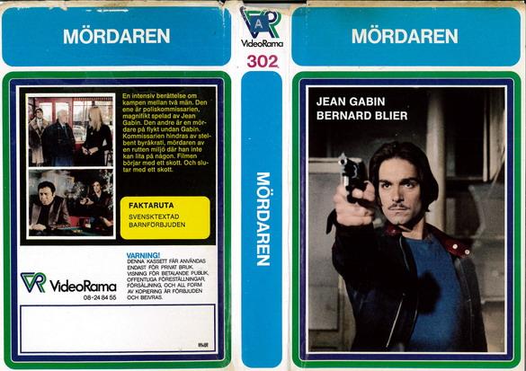 302 MÖRDAREN (VHS)