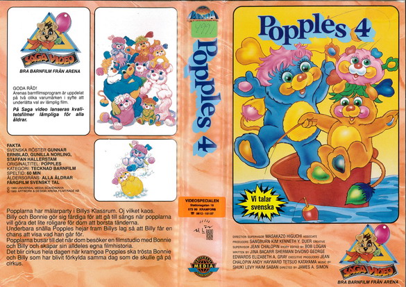POPPLES 4 (VHS)