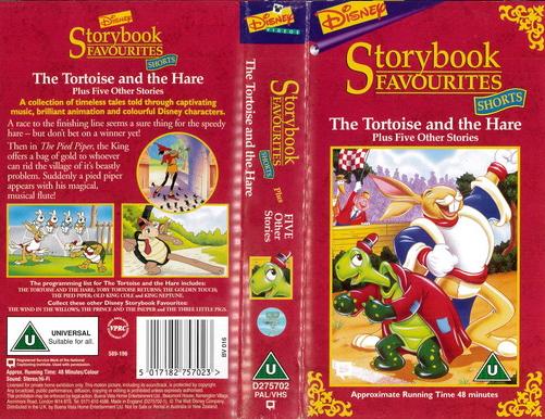 STORYBOOK FAVOURITES - THE  TORTOISE AND THE HARE (VHS) UK