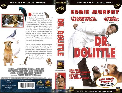 DR. DOLITTLE  (VHS)