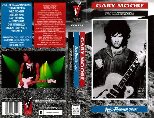 GARY MOORE_ LIVE AT ISSTADION STOCKHOLM (VHS)
