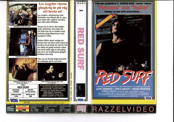 RED SURF  (VHS)