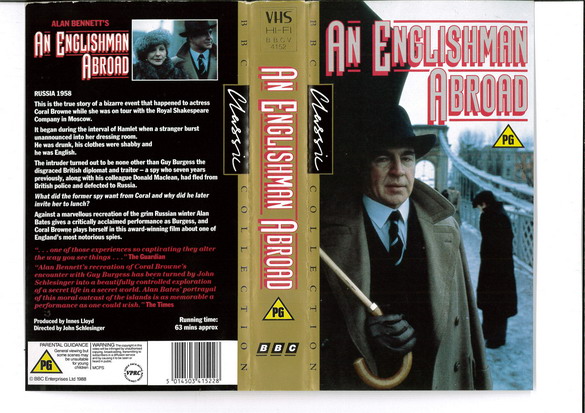 AN ENGLISHMAN ABROAD (VHS) UK