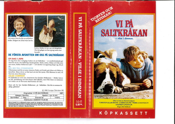 VI PÅ SALTKRÅKAN - VILSE I DIMMAN (VHS) RÖD