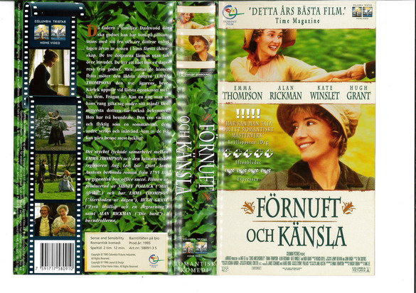 FÖRNUFT OCH KÄNSLA (VHS)