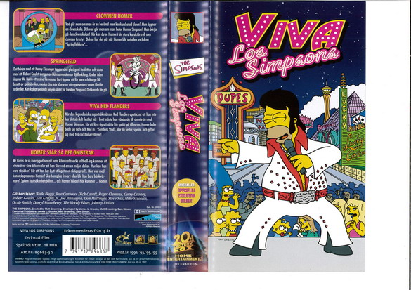 VIVA LOS SIMPSONS (VHS)