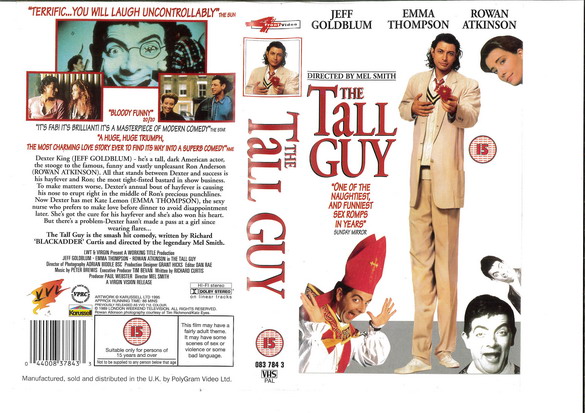 TALL GUY (VHS)  UK