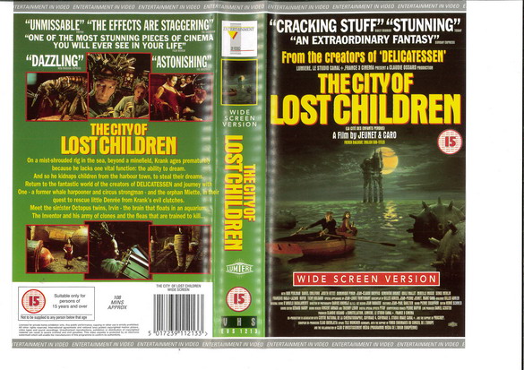 CITY OF LOST CHILDREN (VHS) UK