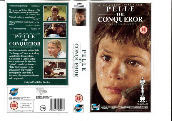 PELLE THE CONQUEROR (VHS) UK