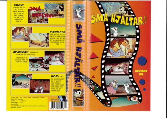 SMÅ HJÄLTAR  (VHS)