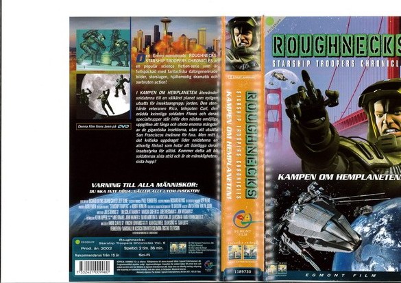 ROUGHNECKS DEL 6  (VHS)