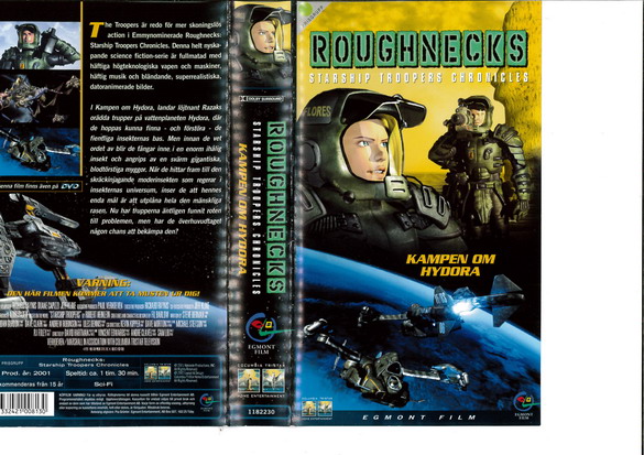 ROUGHNECKS  - KAMPEN OM HYDORA  (VHS)
