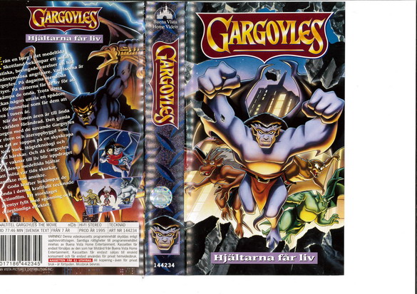 GARGOYLES (VHS) ny