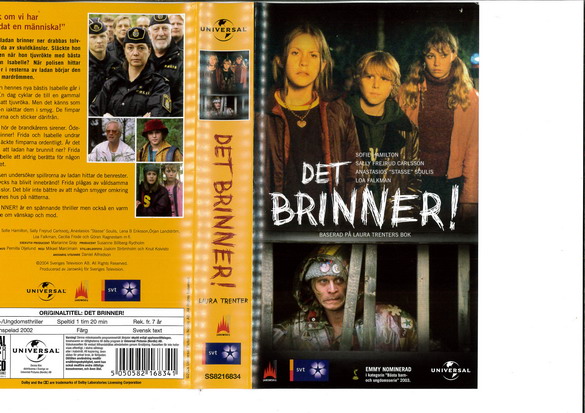 DET BRINNER (VHS)
