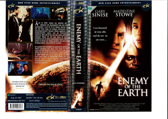 ENEMY OF THE EARTH  (VHS)
