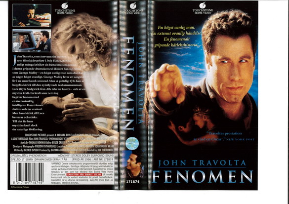 FENOMEN (VHS)
