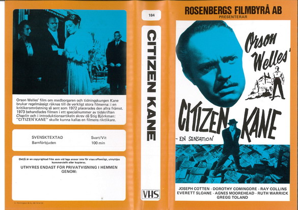 Citizen Kane (VHS)