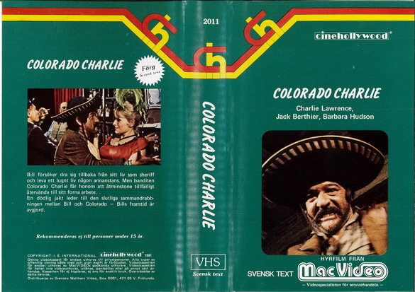 NR 2011-COLORADO CHARLIE (VHS)