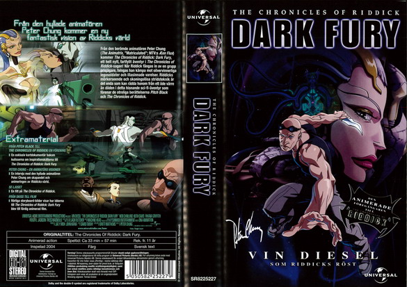 CHRONICLES OF RIDDICK - DARK FURY (VHS)
