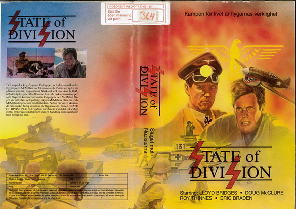 604 STATE OF DIVISION  (VHS)