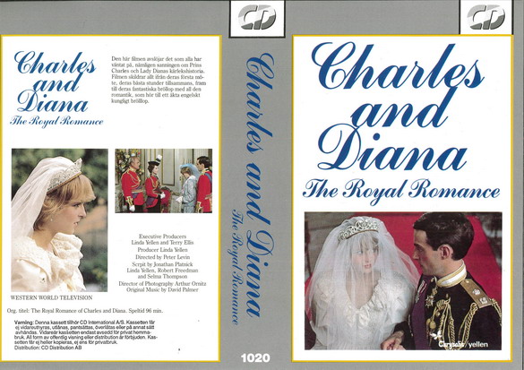 CHARLES AND DIANA (Vhs-Omslag)