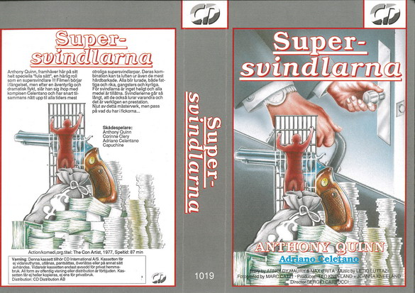 1019 SUPERSVINDLARNA (VHS)