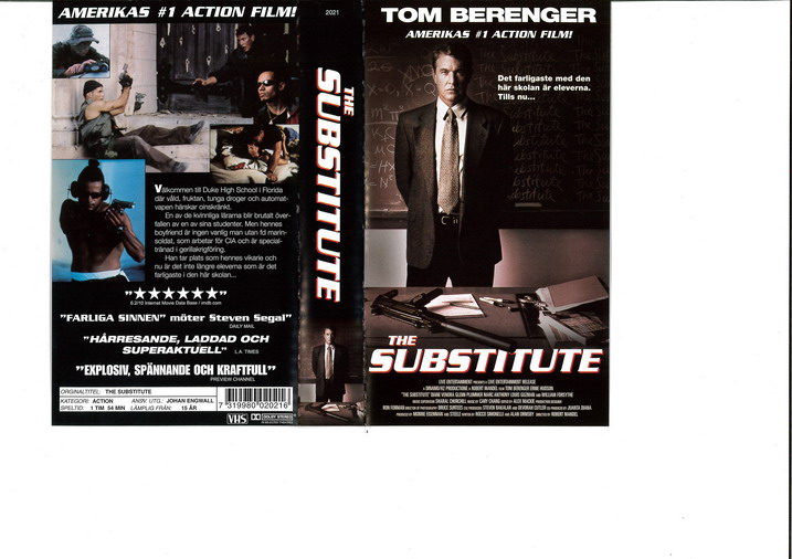 SUBSTITUTE (VHS)
