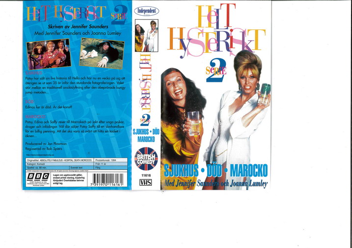 HELT HYSTERISKT 2 SJUKHUS..(VHS) ny