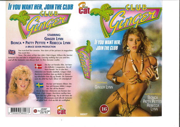 CLUB GINGER (VHS) NY
