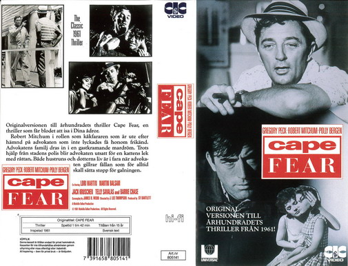 CAPE FEAR - 1961 (VHS)